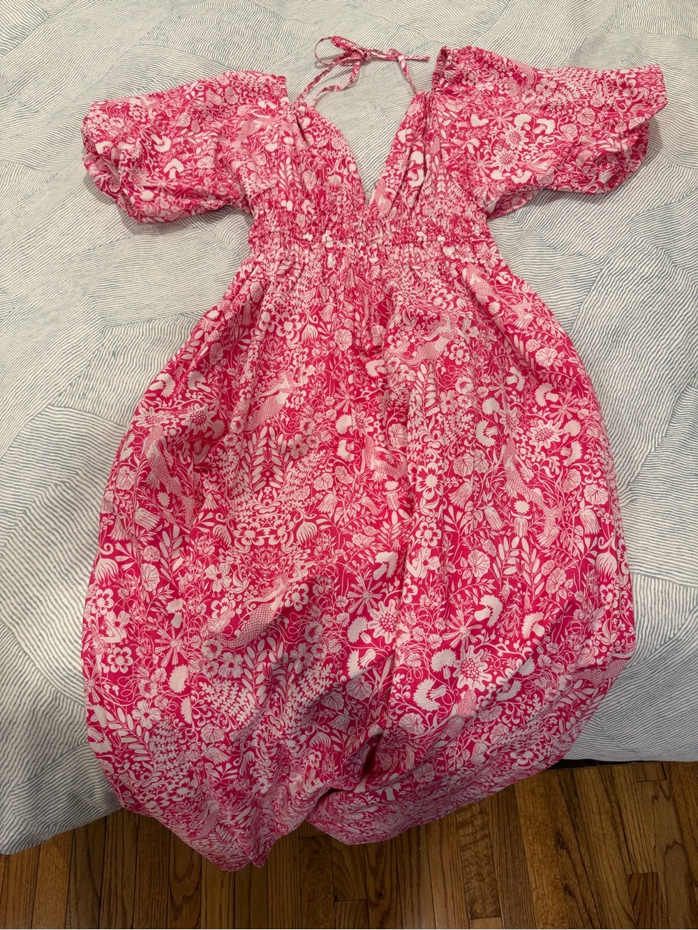 J.Crew Collection Maxi Dress (size S) - mermaid print